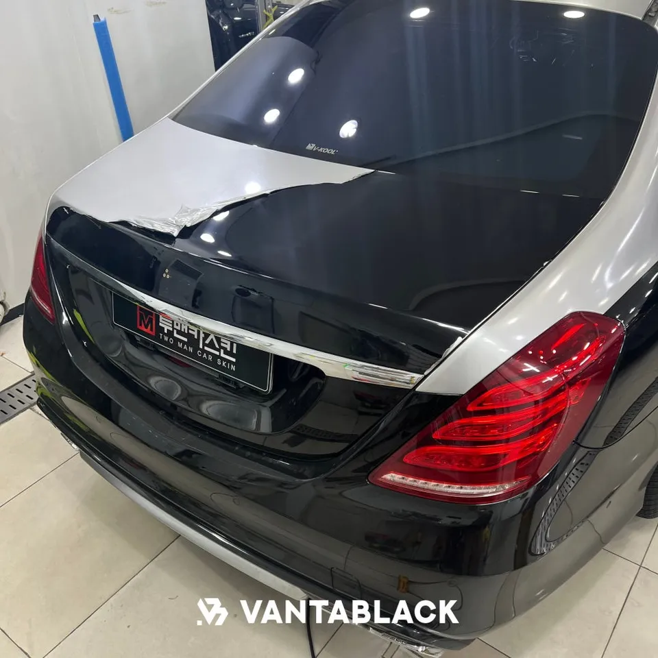 メルセデス・ベンツ S63 AMGのカーラッピング事例｜費用目安・仕上がり 施工写真 1-3
