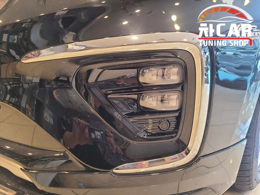 Kia Carnival KA4 lighting upgrade - Kia Carnival KA4 4-Bulb LED Fog Light Upgrade Review photo 4