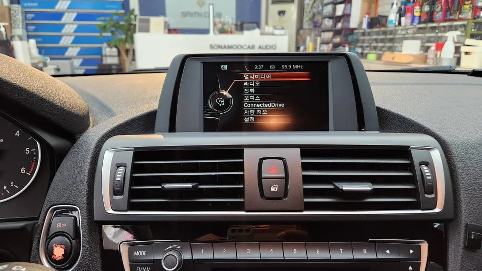 BMW 1 Series F20 android head unit installation result