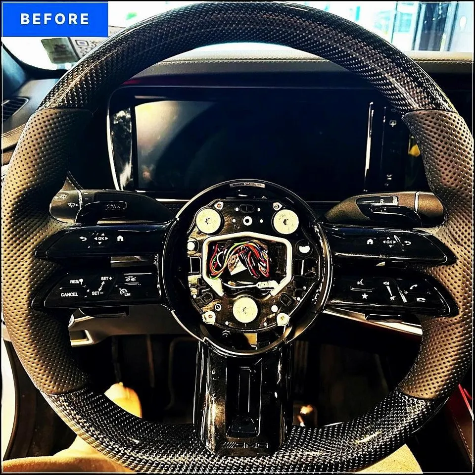 Mercedes-Benz S-Class W222 steering wheel - Mercedes-Benz S-Class W222 Steering Wheel Customization Review photo 5