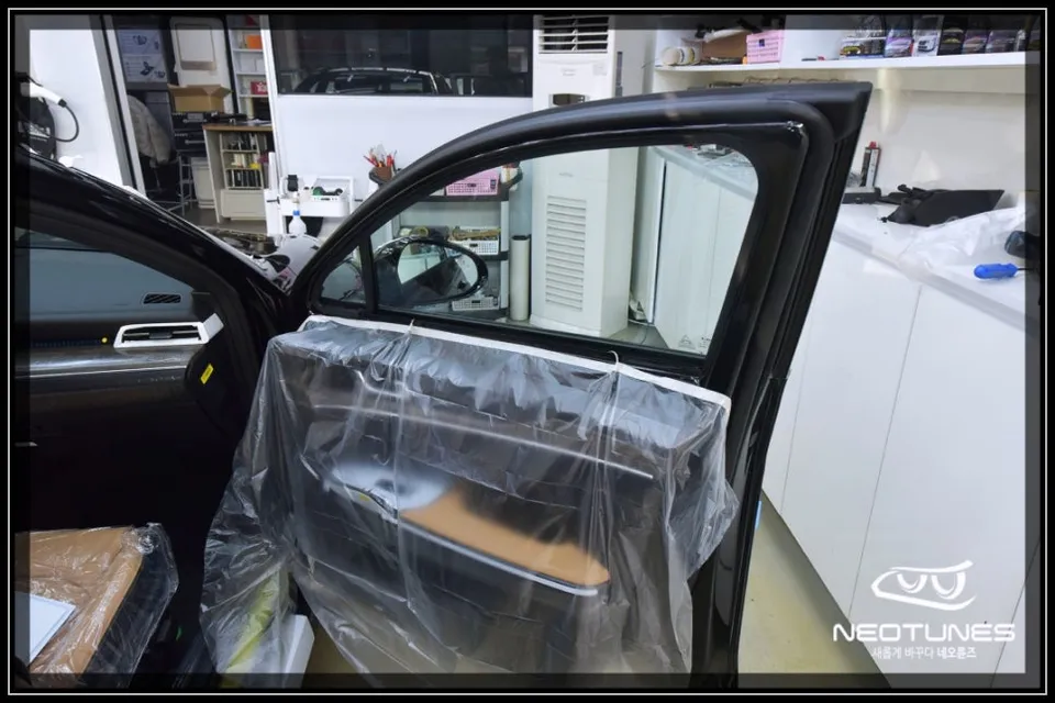 Kia K5 DL3のカーフィルム施工事例 施工写真 6