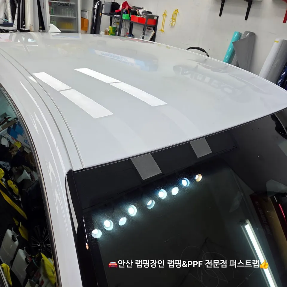 Hyundai Grandeur GN7のカーラッピング事例|費用目安・仕上がり 施工写真 1-3