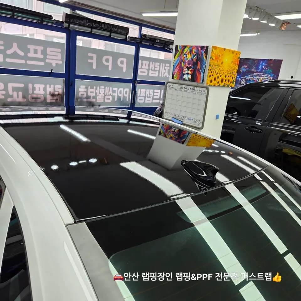 Hyundai Grandeur GN7のカーラッピング事例|費用目安・仕上がり 施工写真 2-3