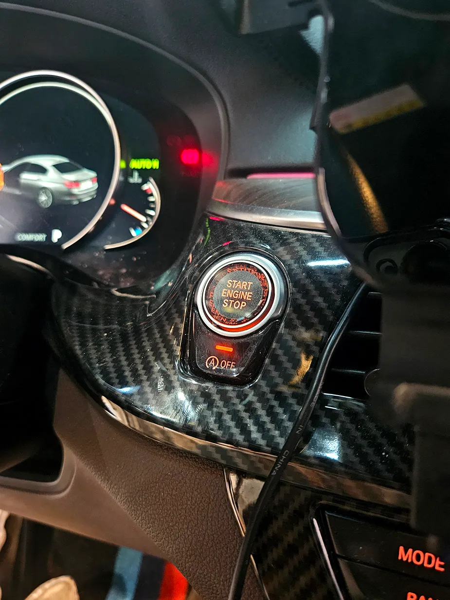 BMW 5 Series G30 steering wheel - BMW 5 Series G30 Steering Wheel Customization Review photo 4
