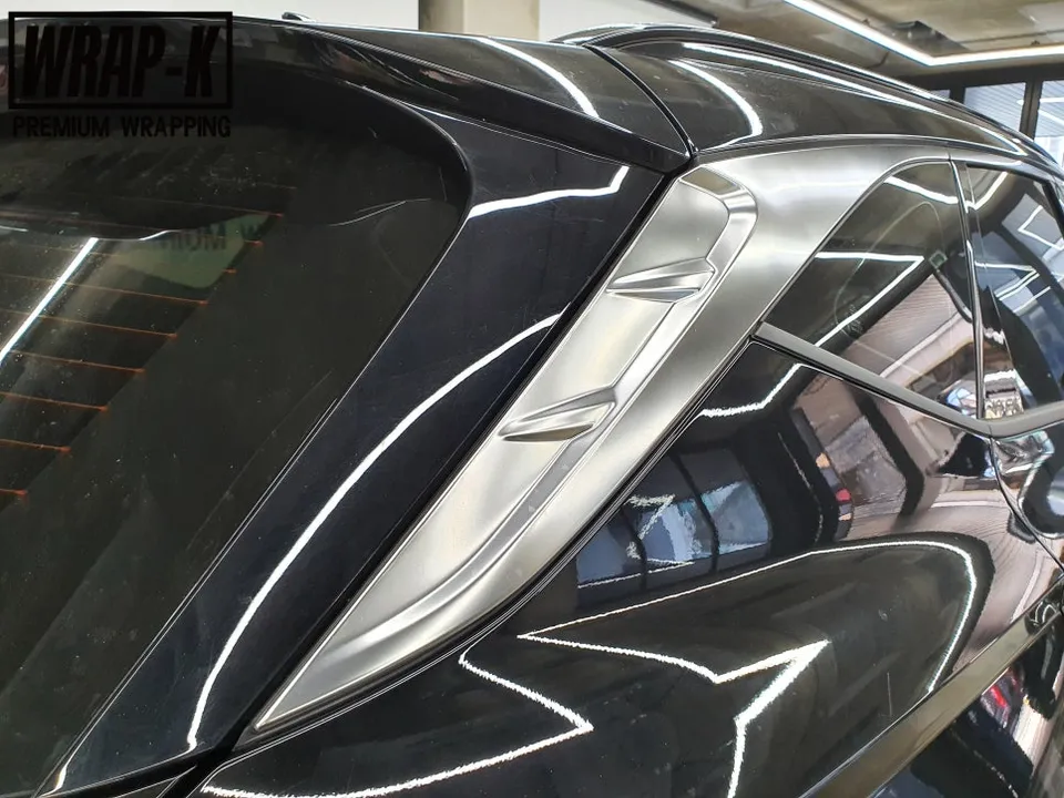 Hyundai Tucson NX4 vinyl wrap - Hyundai Tucson NX4 Vinyl Wrap Review: Black Edition Transformatio photo 4