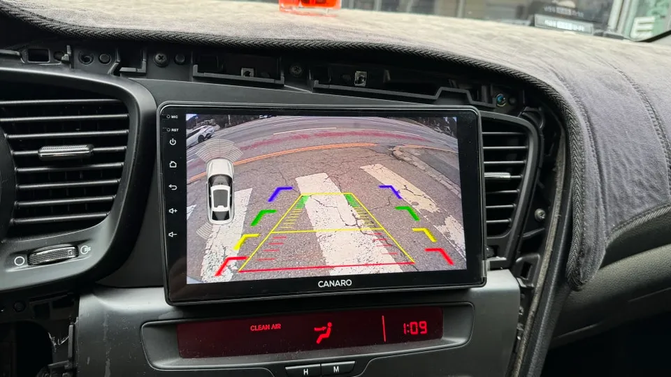 Kia K5のAndroid Auto・CarPlay取付事例 施工写真 2-2