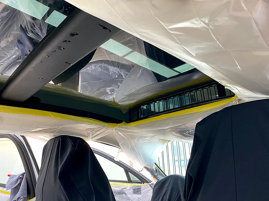 Genesis GV80 window tinting - Genesis GV80 Window Tinting Installation Review — Cost photo 5