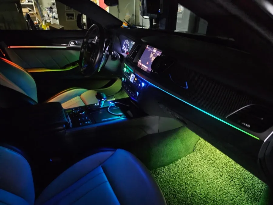 Genesis DH ambient lighting - Genesis DH Ambient Lighting Review: Cost & Results photo 3