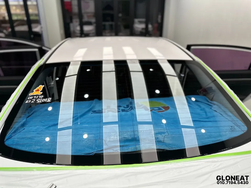Hyundai Elantra ADのカーフィルム施工事例｜費用目安・仕上がり 施工写真 6