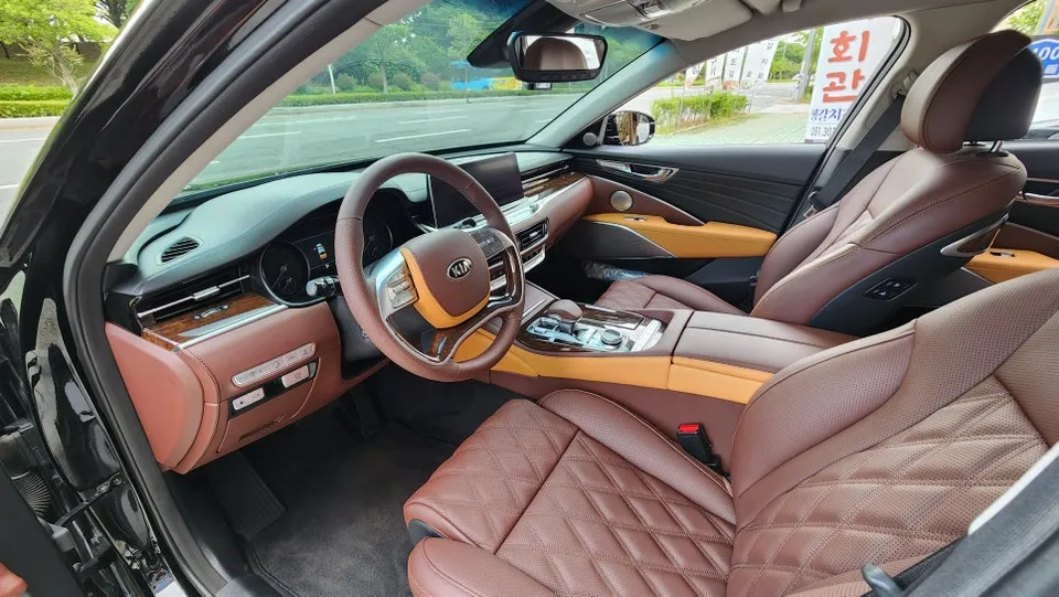 Kia K900 seat ventilation installation result