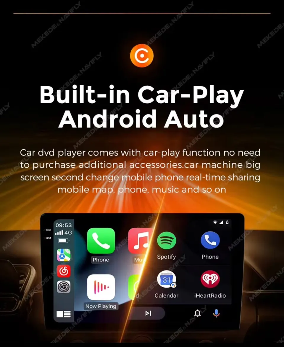 Chevrolet CaptivaのAndroid Auto・CarPlay取付事例 施工写真 4-1