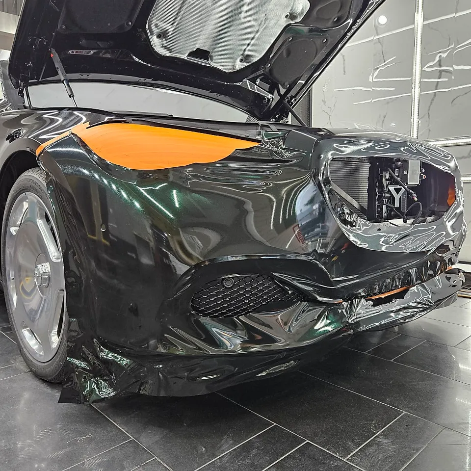 Mercedes-Benz Maybach S580のカーラッピング事例｜費用目安・仕上がり 施工写真 1-3