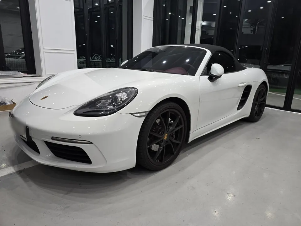 Porsche 718 Boxster PDLS Headlights & Sport Chrono Review