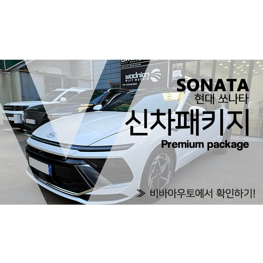 Hyundai Sonata DN8 new car package installation result