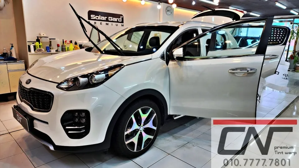 Kia Sportage QLのカーフィルム施工事例｜費用目安・仕上がり 施工写真 1-2