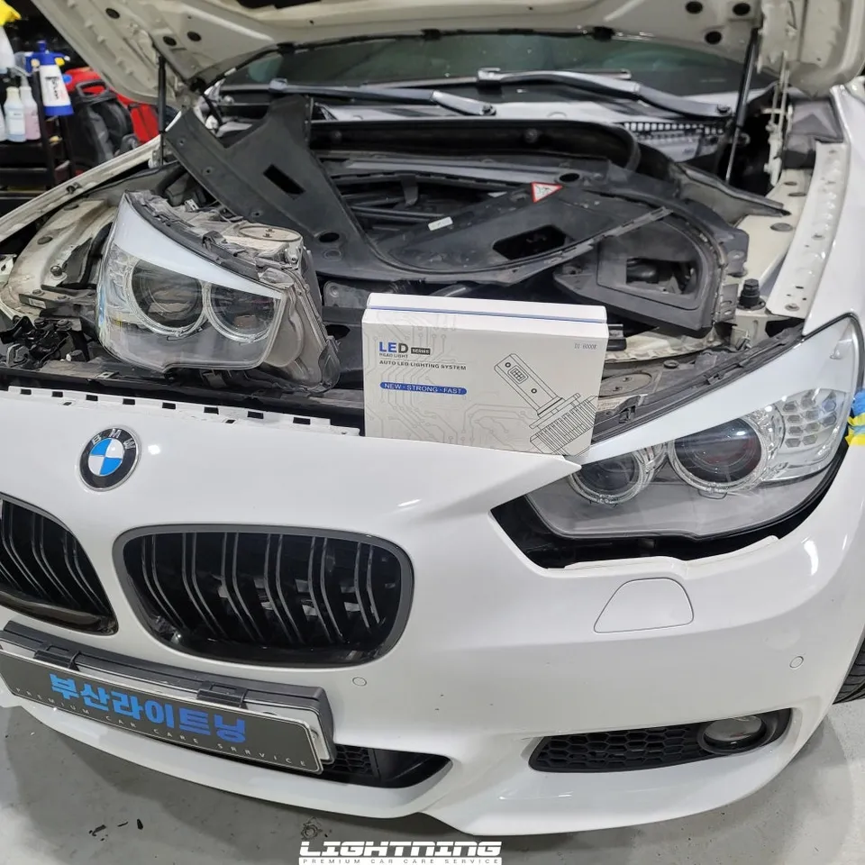 BMW 5 Seriesのカーフィルム施工事例|費用目安・仕上がり 施工写真 1-3