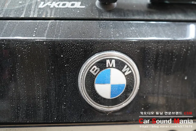 BMW X5 dash cam installation result