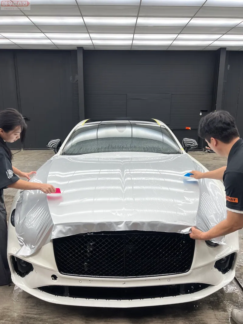 Bentley Continental GTのカラーPPF施工事例｜費用目安・仕上がり 施工写真 4