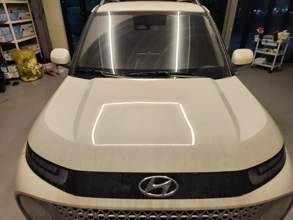 Hyundai Casper ambient lighting installation result