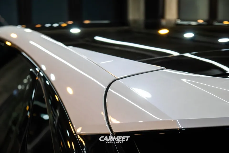 BYD Sealion 7 vinyl wrap - BYD Sealion 7 Vinyl Wrap Review — Sporty Two-Tone Finish photo 4