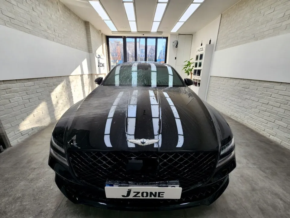 Genesis G80 PPF施工事例｜費用目安と仕上がり 施工写真 3-1