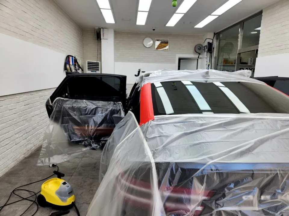 Genesis G80 PPF施工事例｜費用目安と仕上がり 施工写真 1-3