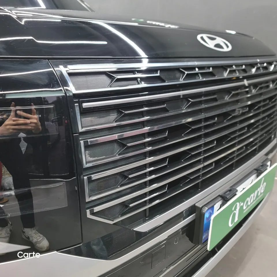 Hyundai Palisade LX3のカーラッピング事例｜クローム除去 施工写真 1-2