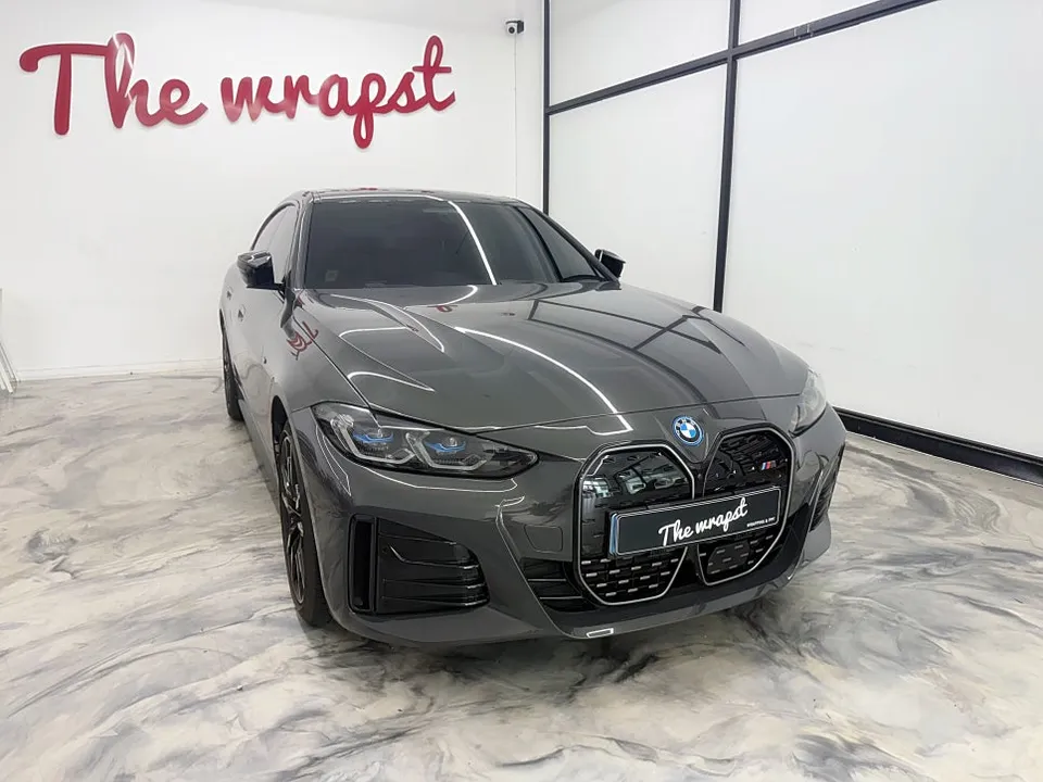 BMW i4 vinyl wrap review
