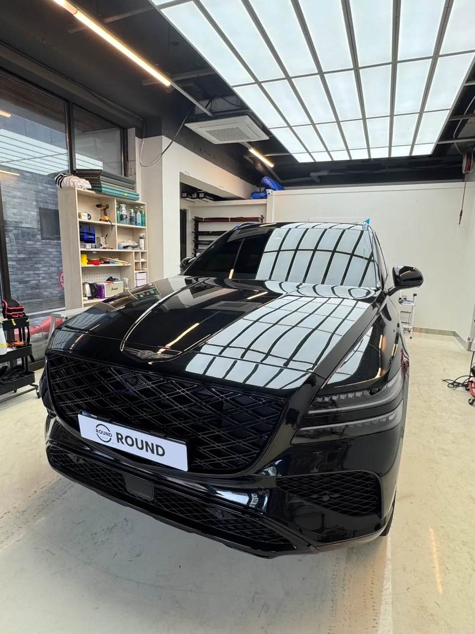 Genesis GV80 PPF施工事例|費用目安と仕上がり 施工写真 2-1