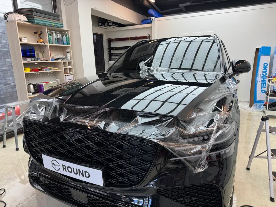 Genesis GV80 PPF施工事例|費用目安と仕上がり 施工写真 2-2