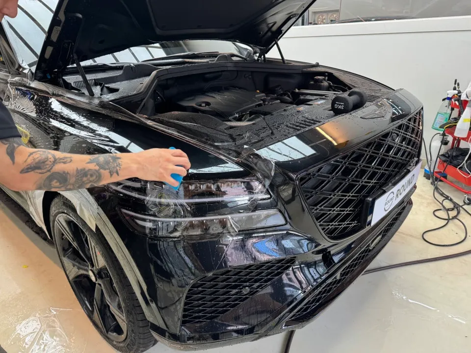 Genesis GV80 PPF施工事例|費用目安と仕上がり 施工写真 3-3