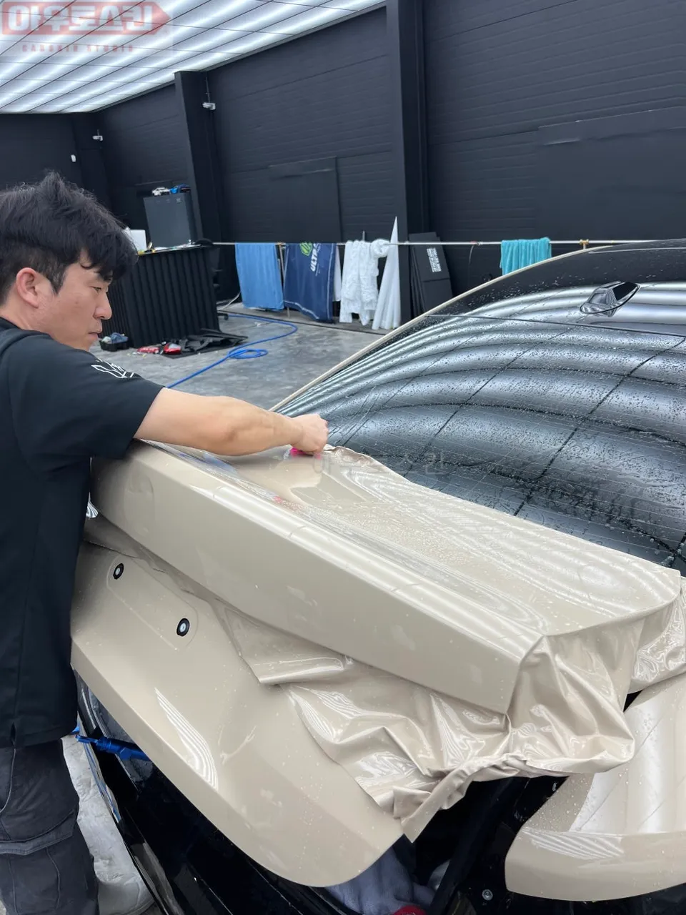 BMW 4 SeriesのPPF施工事例 施工写真 1-2