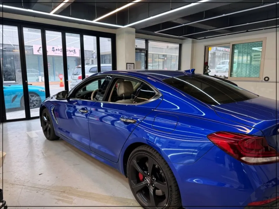 Genesis G70 Ambient Lighting Review — Luxury Non-Exposed Install photo 2