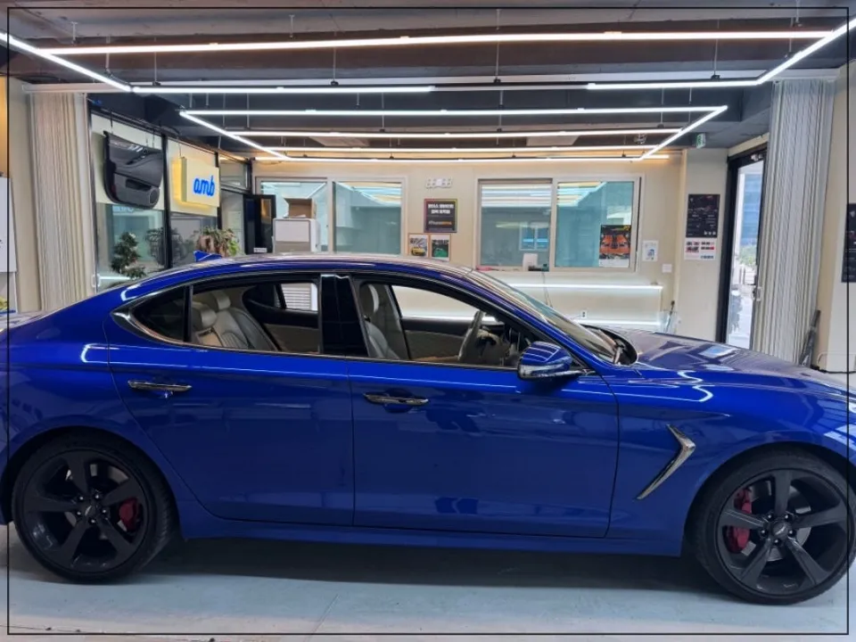 Genesis G70 ambient lighting - Genesis G70 Ambient Lighting Review — Luxury Non-Exposed Install photo 3