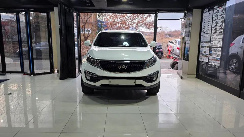 Kia Sportage dash cam installation result