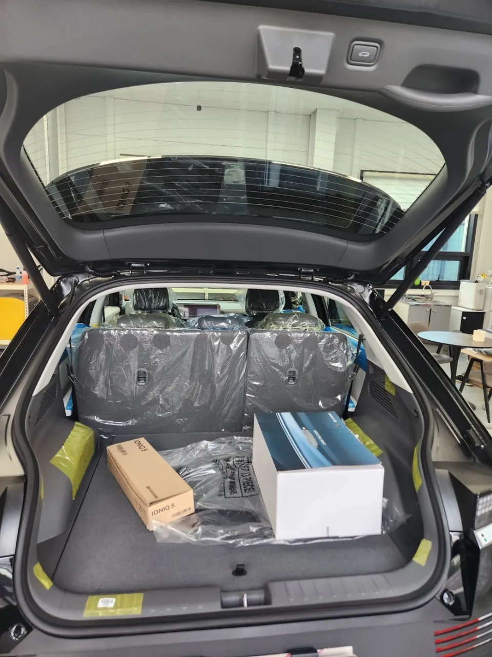 Hyundai IONIQのPPF施工事例 施工写真 2