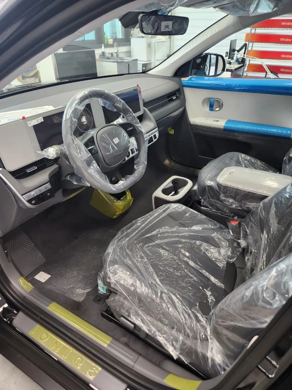 Hyundai IONIQのPPF施工事例 施工写真 3