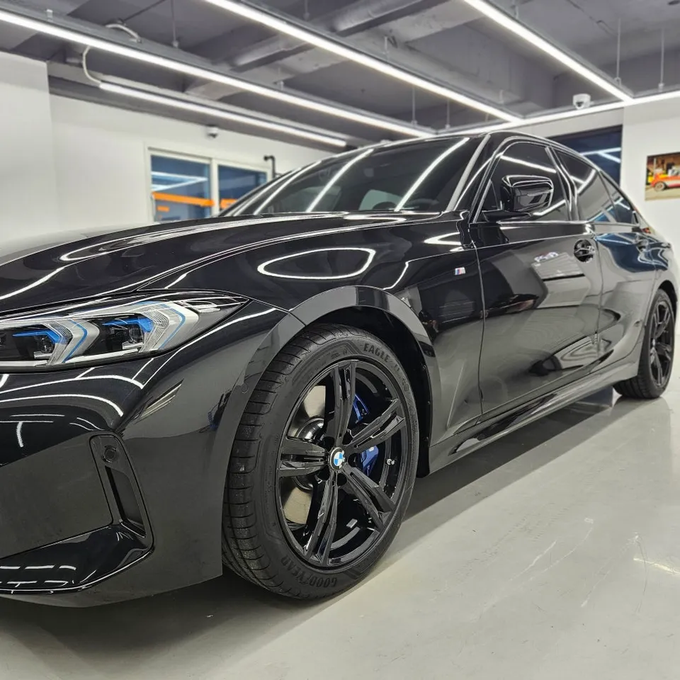 BMW 3 Series G20 ホイールラッピング事例｜費用目安・仕上がり 施工写真 4-2