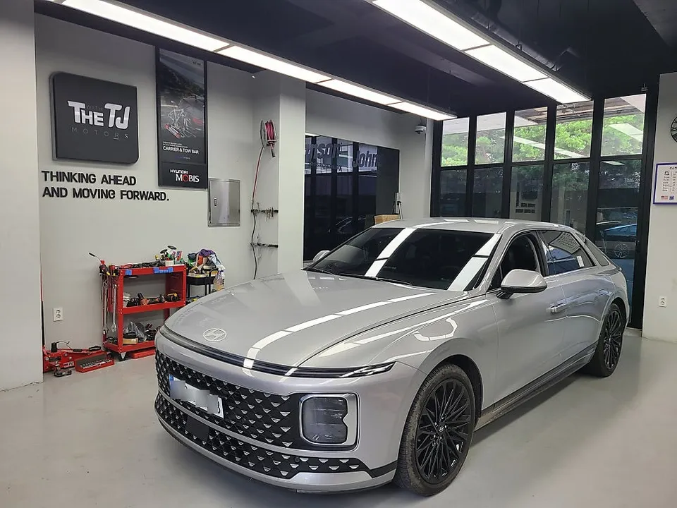 Hyundai Grandeur GN7 surround view camera installation result