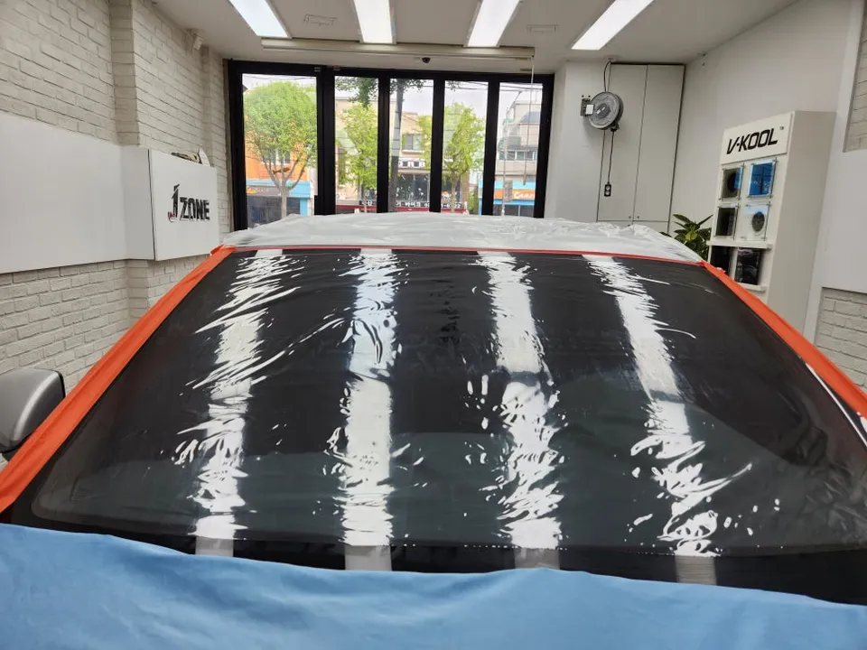 Hyundai Elantraのカーフィルム施工事例|費用目安・仕上がり 施工写真 2-2