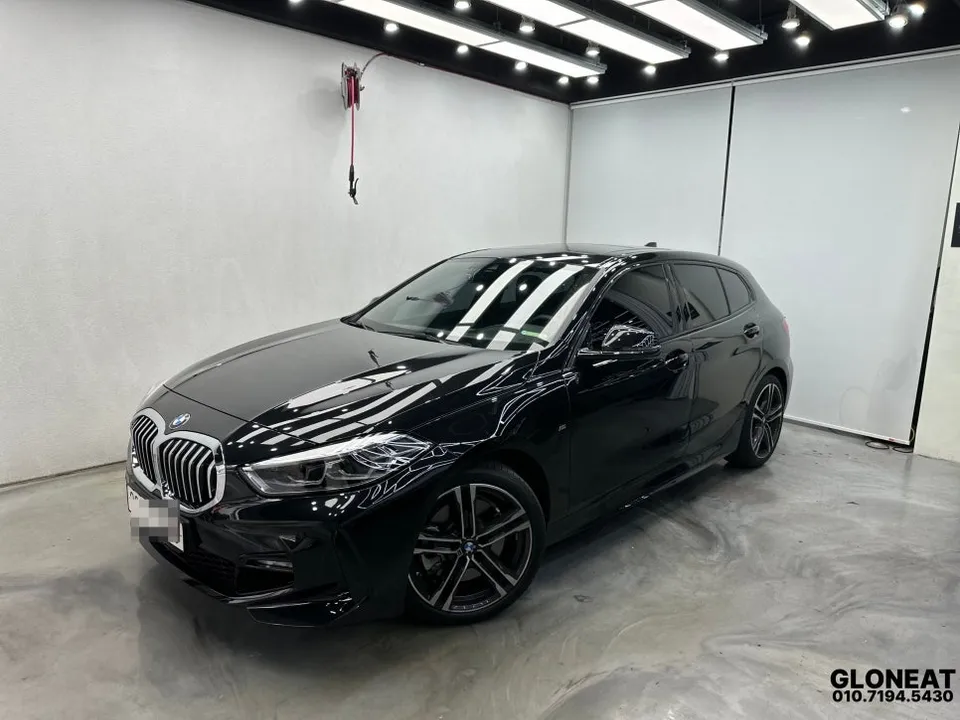 BMW 1 Series body kit installation result