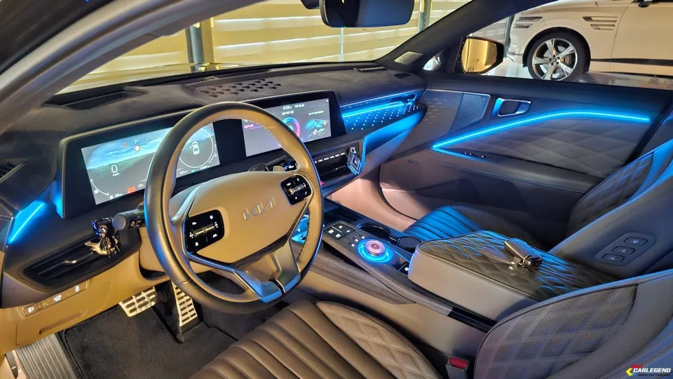 Kia K8 ambient lighting - Kia K8 Ambient Lighting Upgrade: Enhanced Interior Mood photo 3