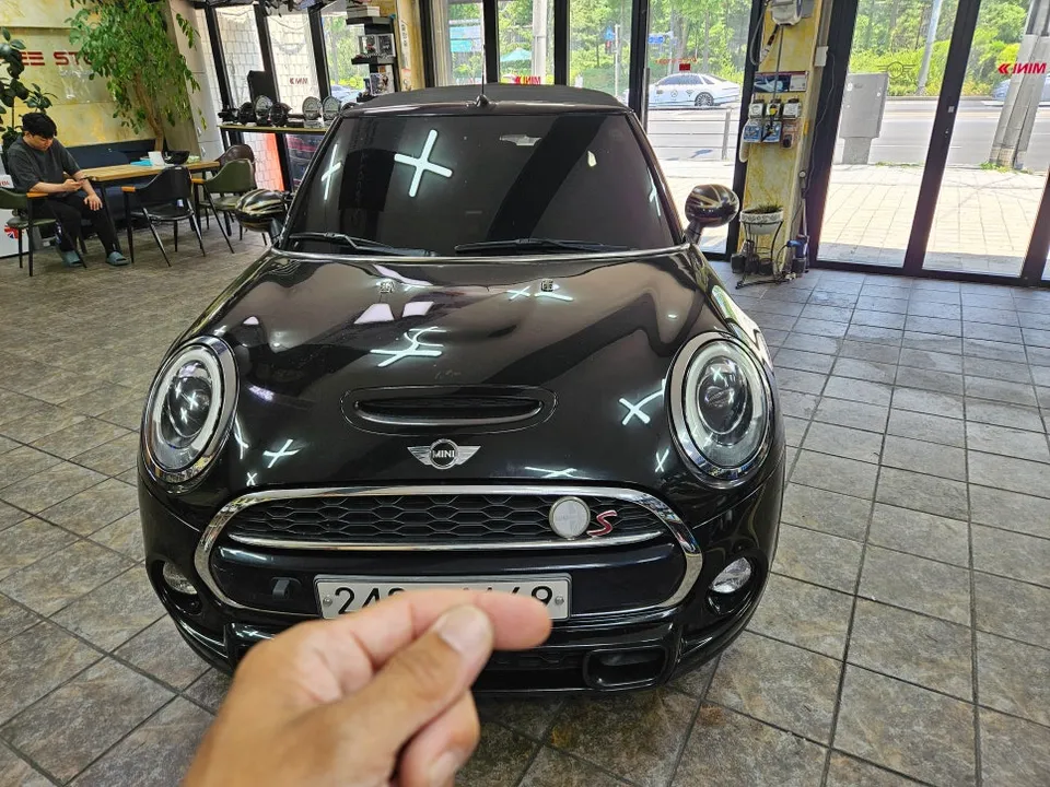 BMW MINI Cooper body repair installation result