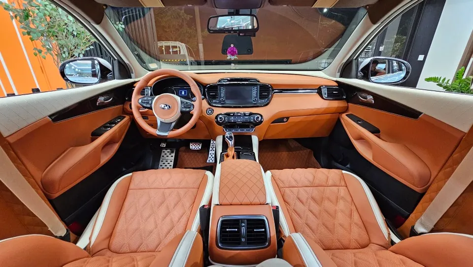 Kia All New Sorento interior customization installation result