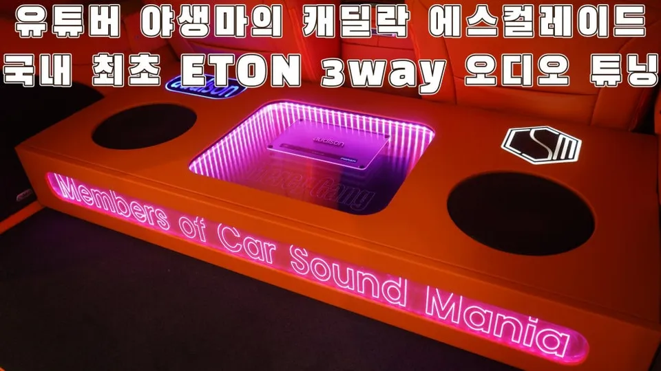 Cadillac Escalade car audio installation result