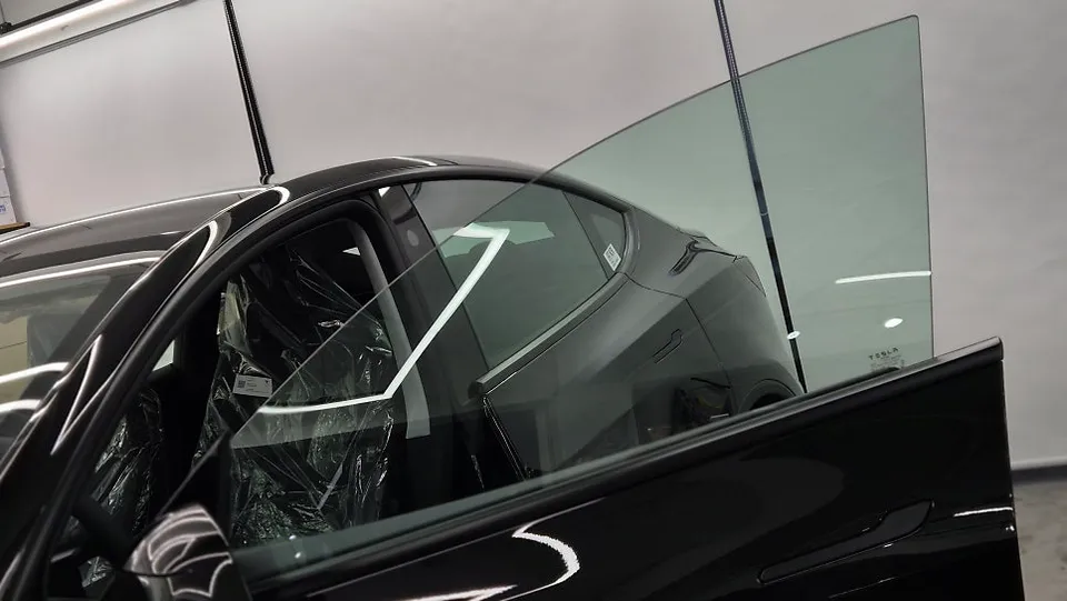 Tesla Model YのPPF施工事例 施工写真 3-2