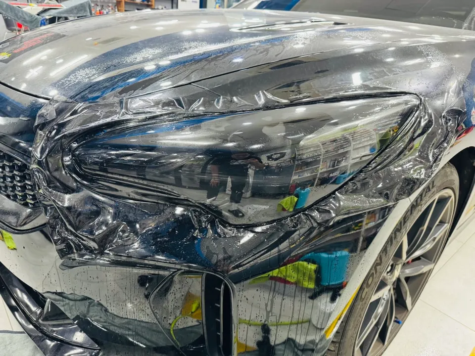 Kia Stinger PPF施工事例|費用目安と仕上がり 施工写真 1-2