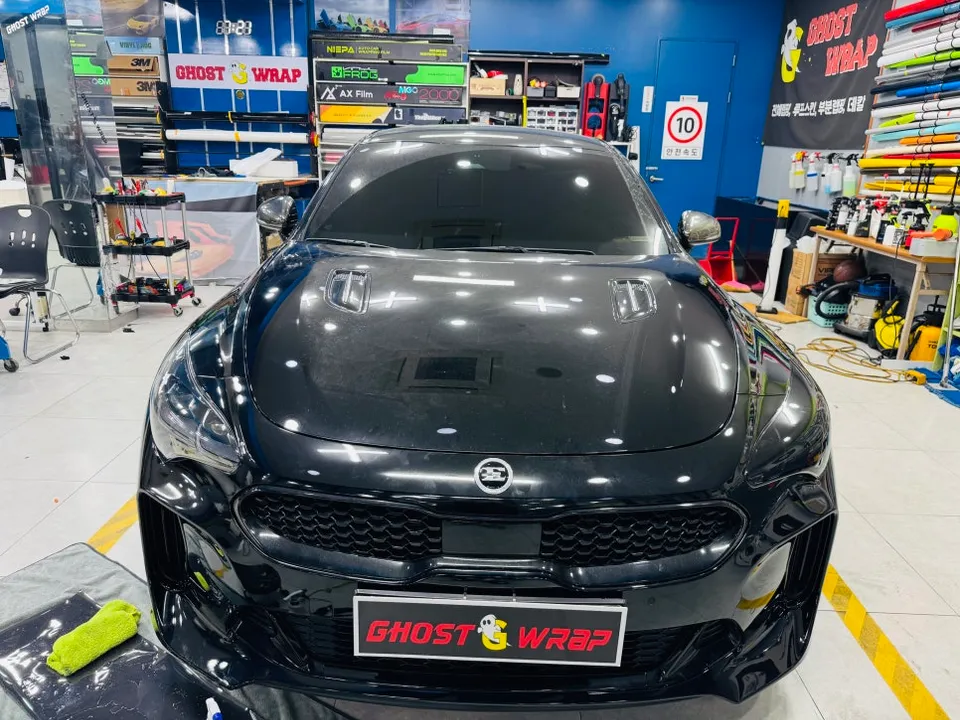Kia Stinger PPF施工事例|費用目安と仕上がり 施工写真 3-2