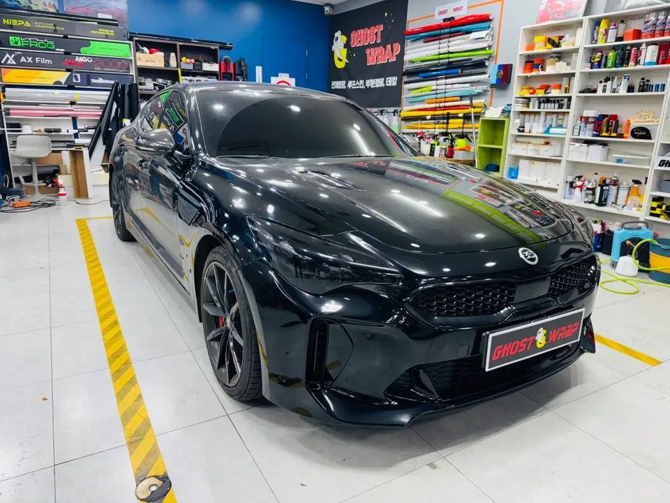 Kia Stinger PPF施工事例|費用目安と仕上がり 施工写真 3-3