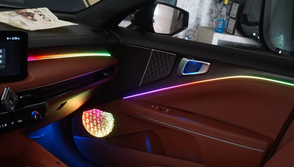 Kia K8 ambient lighting - Kia K8 Ambient Lighting Review: Enhanced Interior Mood photo 3
